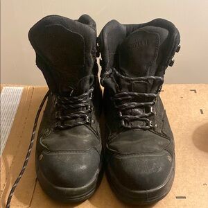 Wolverine Men's Black Work Boots